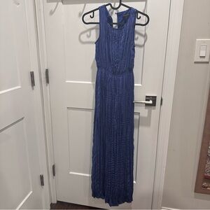 Banana Republic Gathered Pleat Maxi Dress
